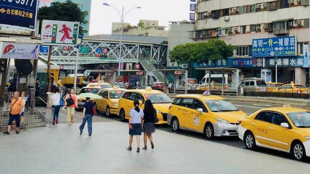 台湾のタクシー