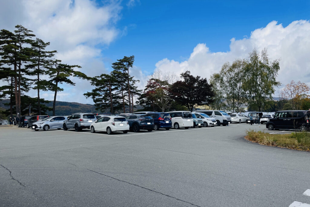 桧原湖第１駐車場