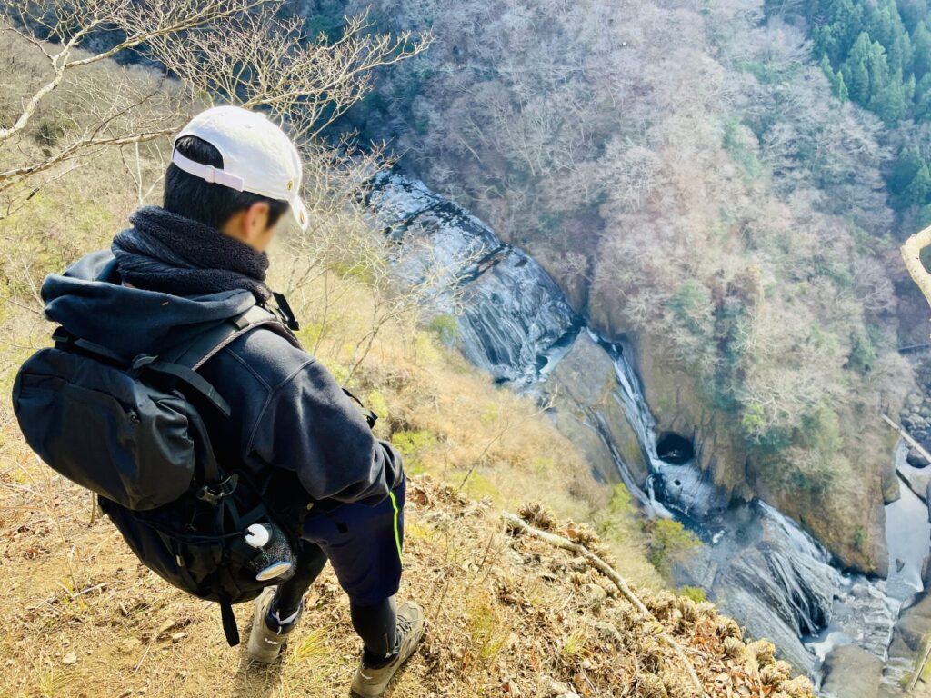 袋田の滝・滝のぞき