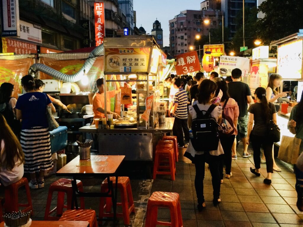 台湾の夜市