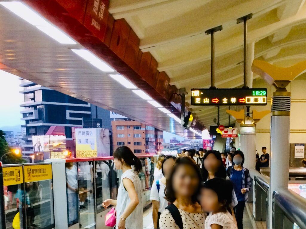 台湾のMRT