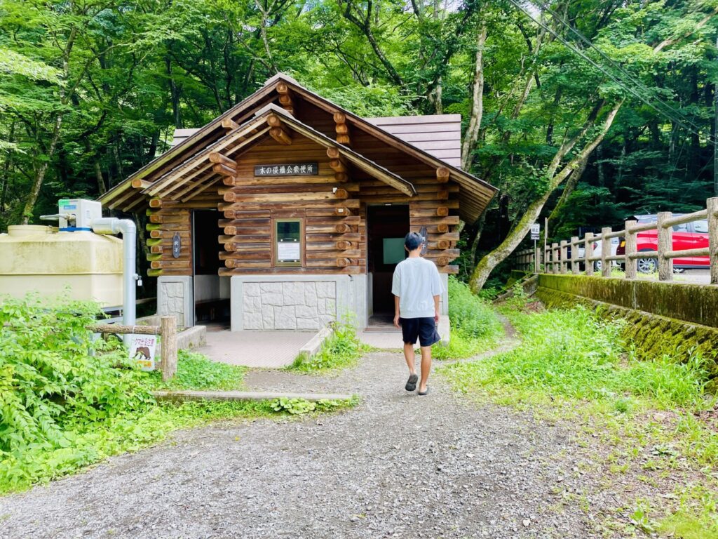 木の俣渓谷での川遊び