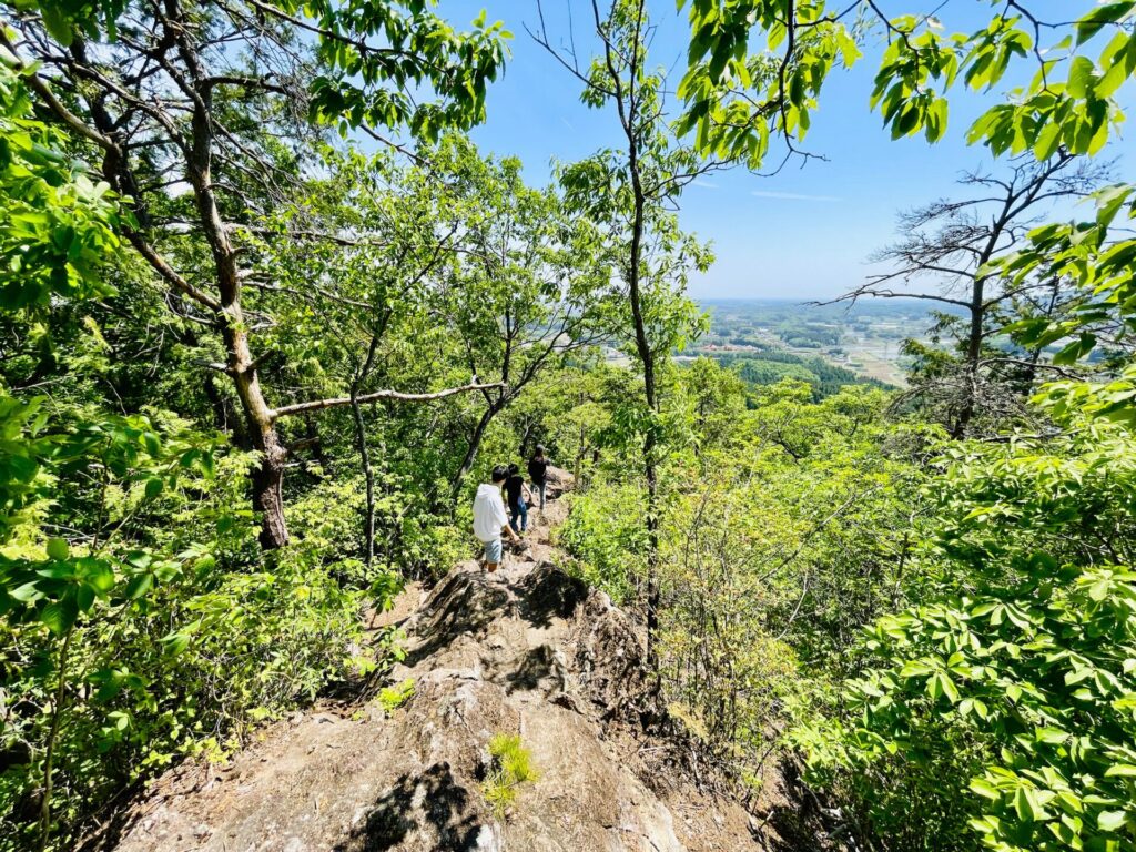 女抱山の登山コース