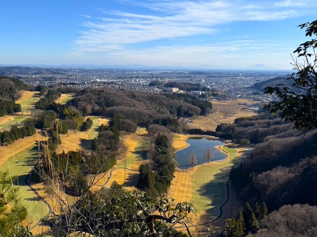 鹿沼の岩山の登山コース