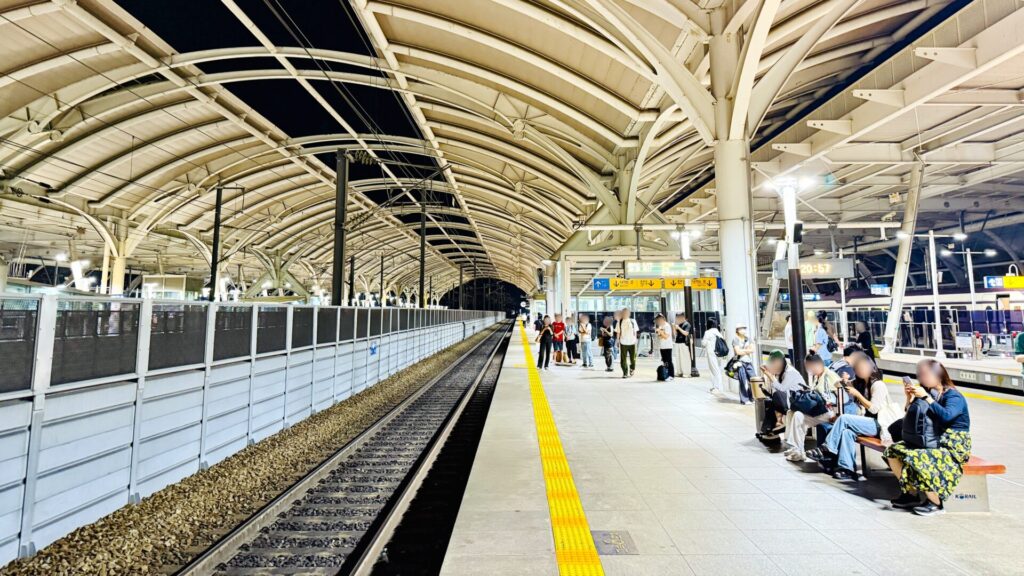 五松駅からソウルへ移動
