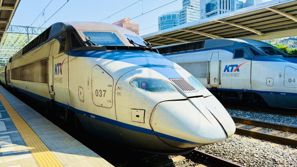 清州空港からソウルに行く手段 KTX