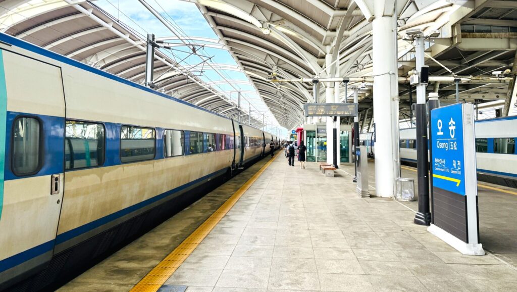 KTXや韓国鉄道の予約方法