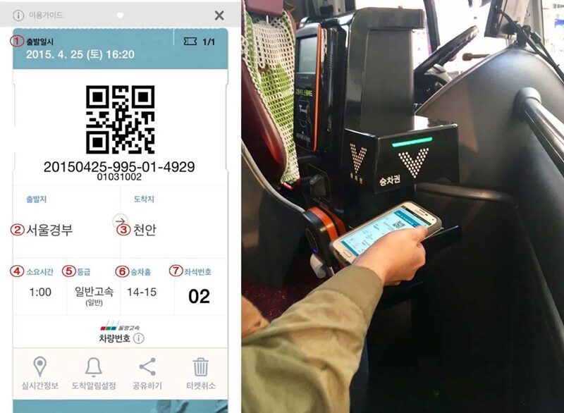 清州空港からソウルに行く手段 高速バスの乗り方