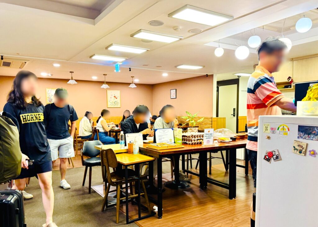 ステップイン明洞のファミリールームの朝食 口コミ体験レビュー