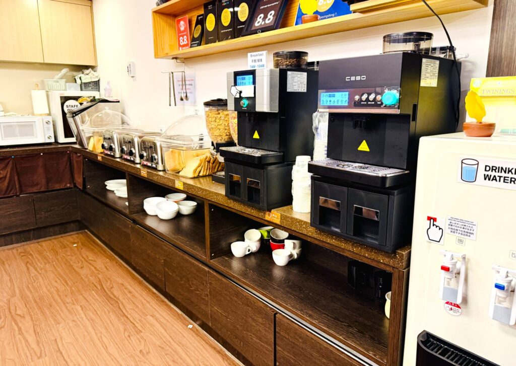ステップイン明洞のファミリールームの朝食 口コミ体験レビュー