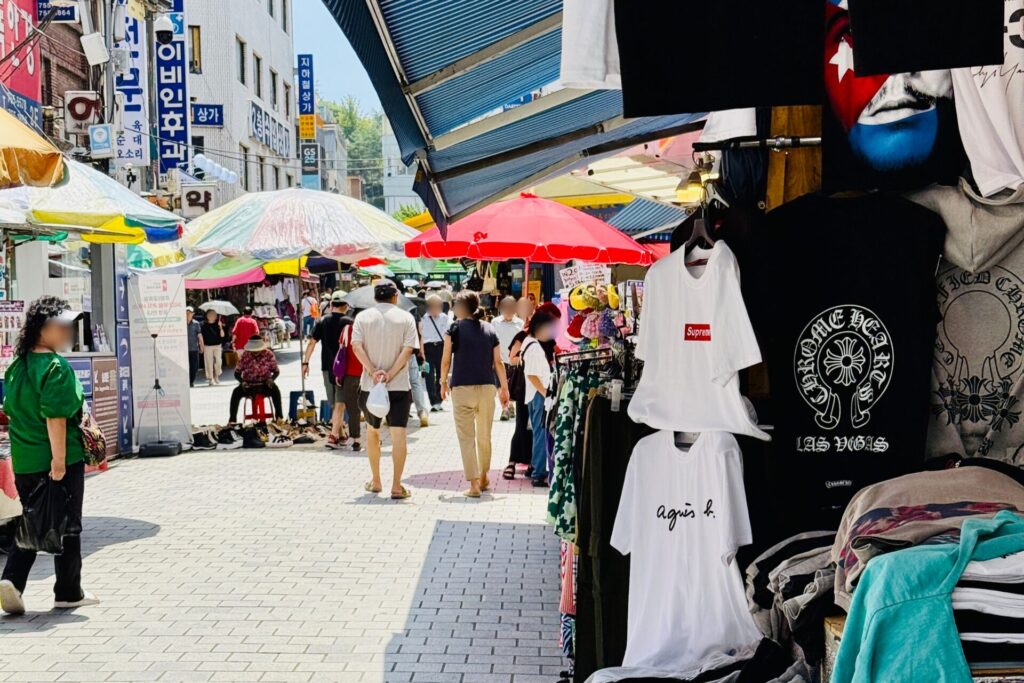 南大門市場のカルグクス横丁の行き方