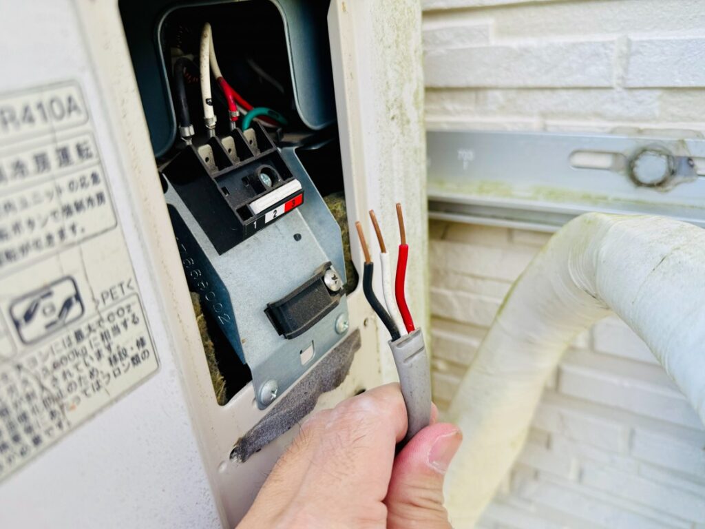 エアコン 取り外し diy