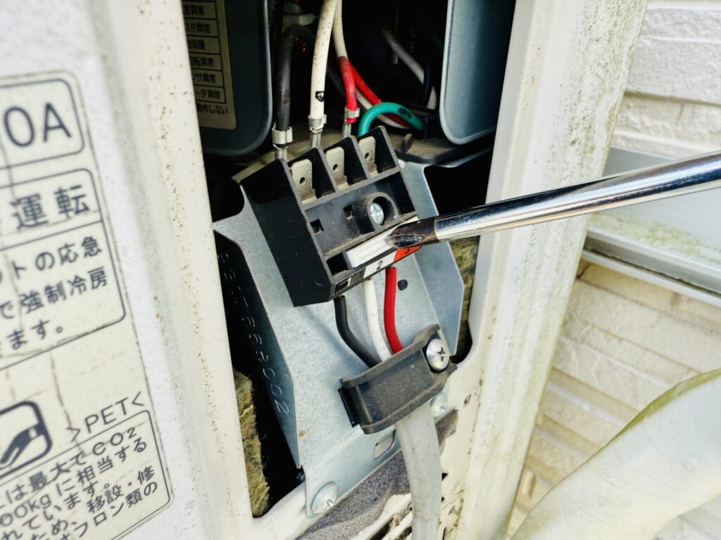 エアコン 取り外し diy