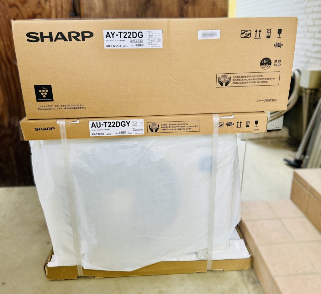 エアコン diy 取り付け
