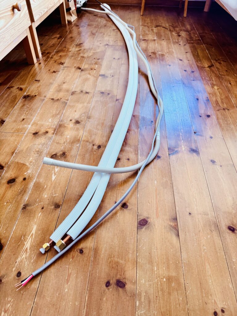 エアコン diy 取り付け