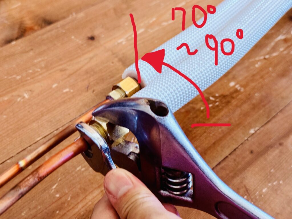 エアコン diy 取り付け