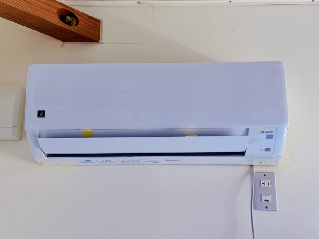 エアコン diy 取り付け