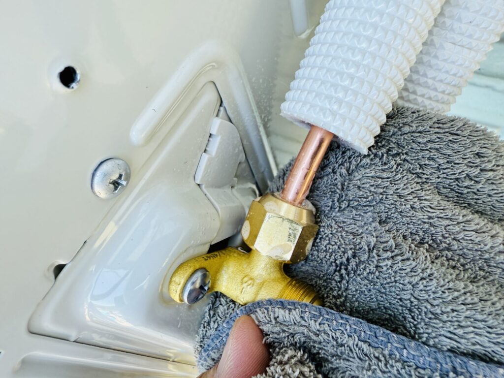エアコン diy 取り付け
