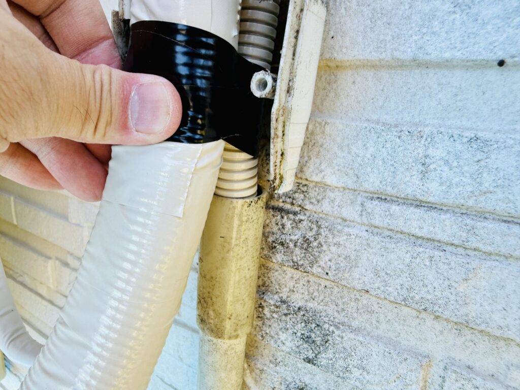 エアコン diy 取り付け