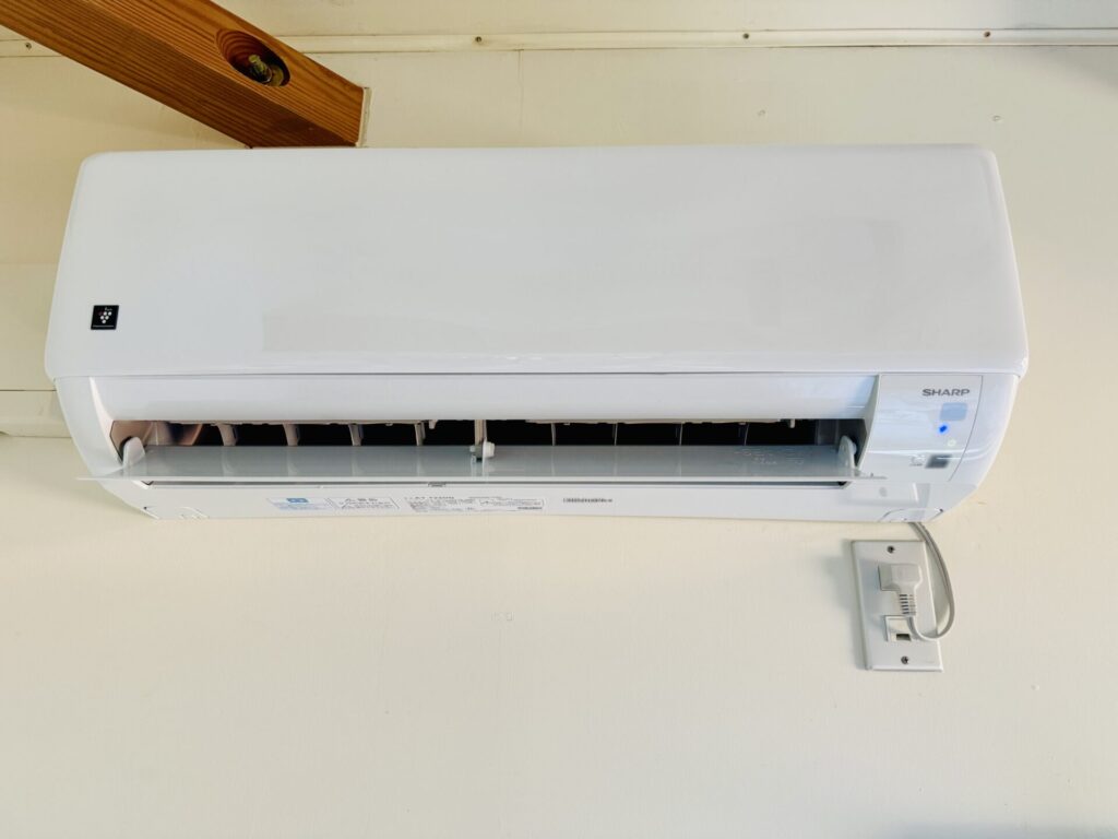 エアコン diy 取り付け