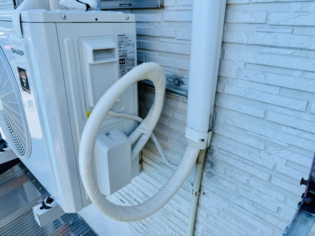 エアコン diy 取り付け