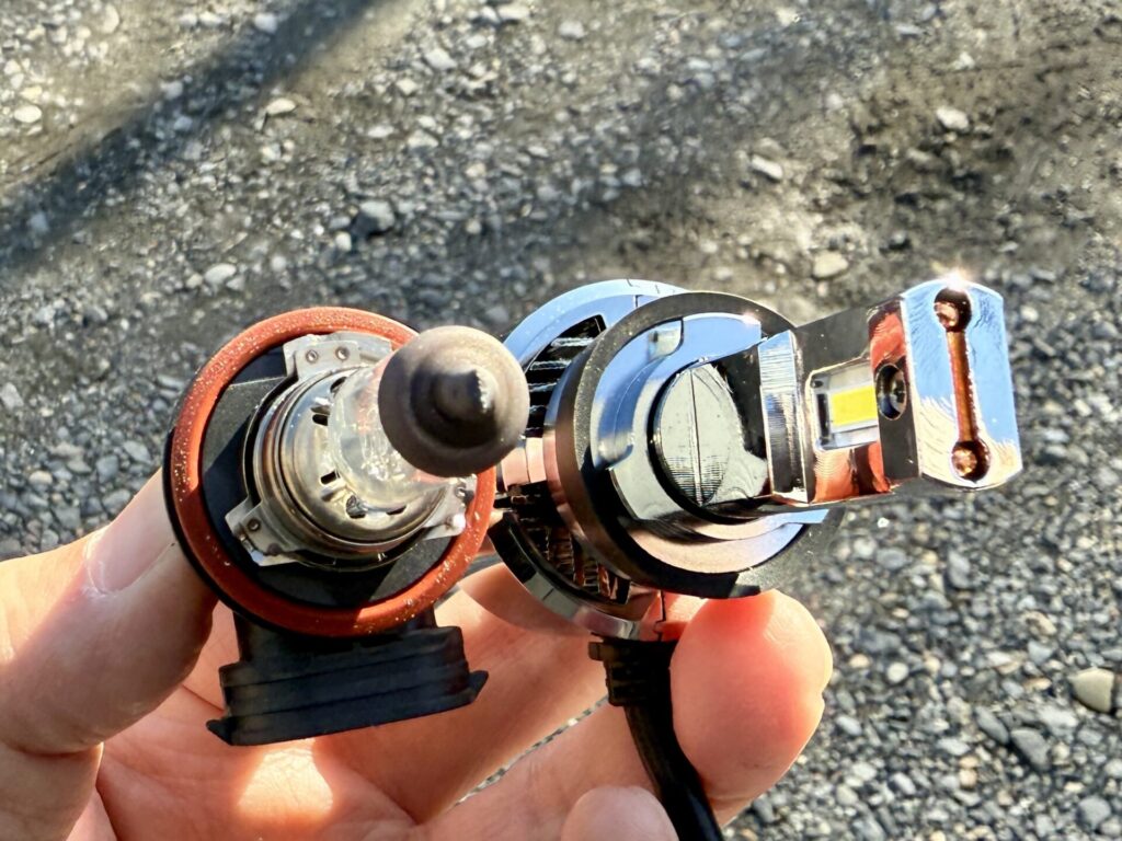 hid 屋 led h4 取り付け方