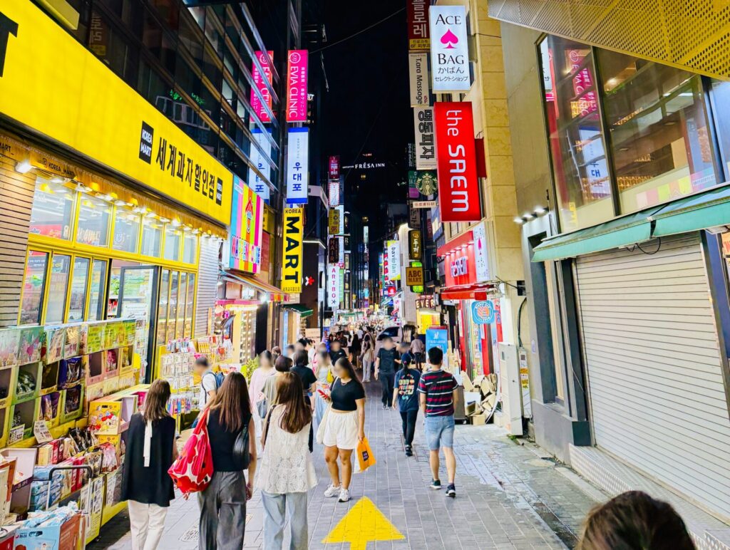 明洞屋台 何時から何時まで