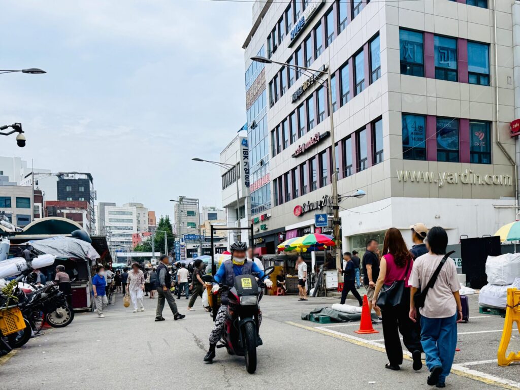 広蔵市場 行き方