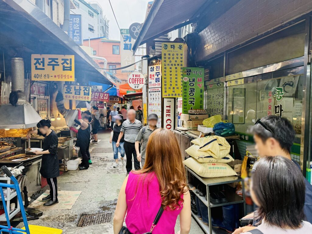 広蔵市場 行き方